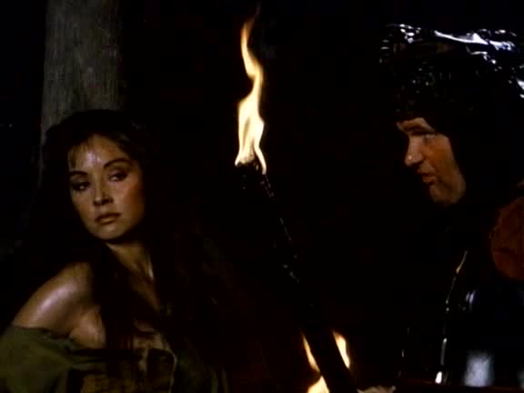 Susana Traverso and Victor Bo in Barbarian Queen